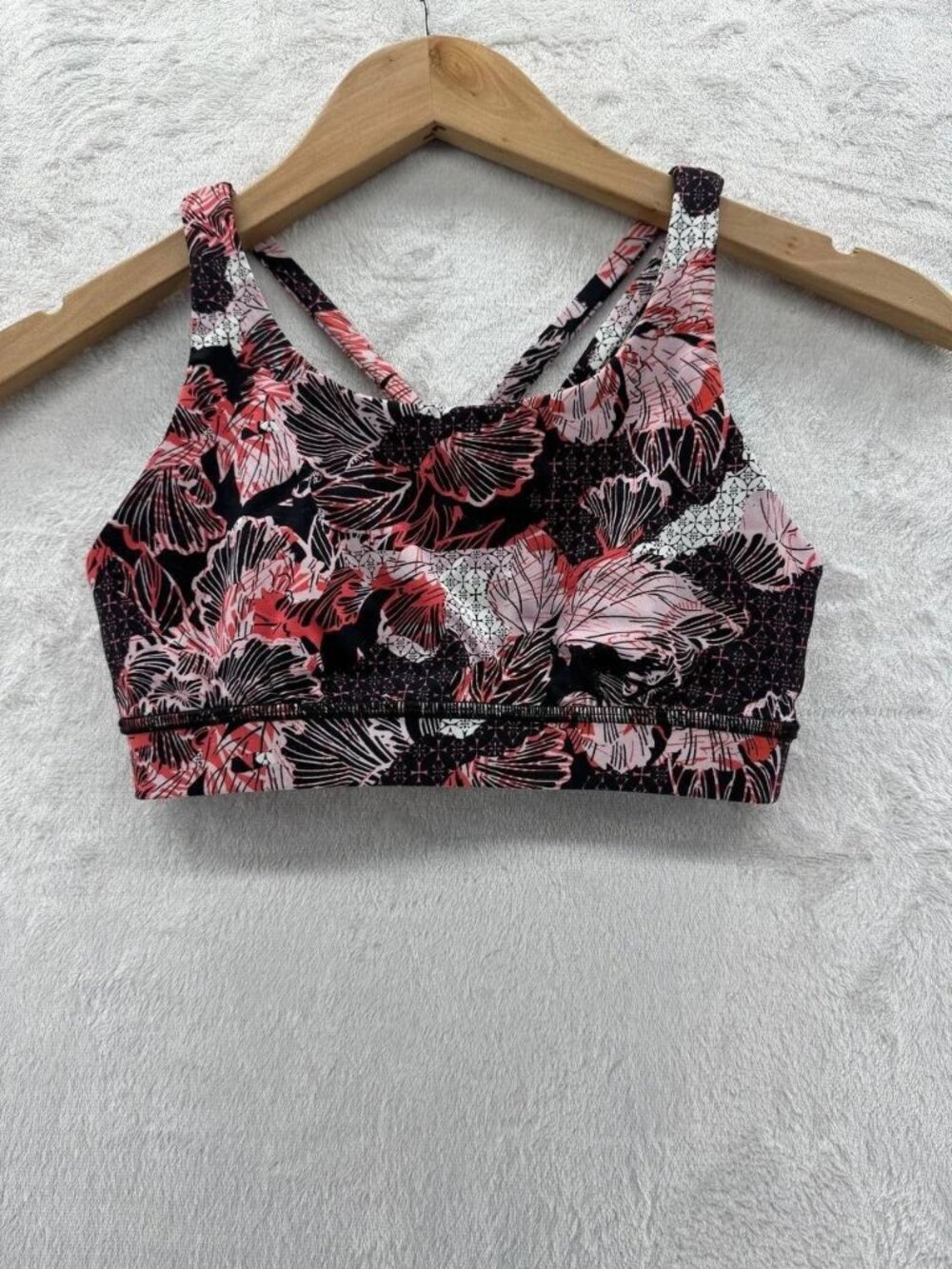NWOT - Lululemon Energy Bra Nulux *Lunar New Year Artisan Spring Multi | SIZE: 4